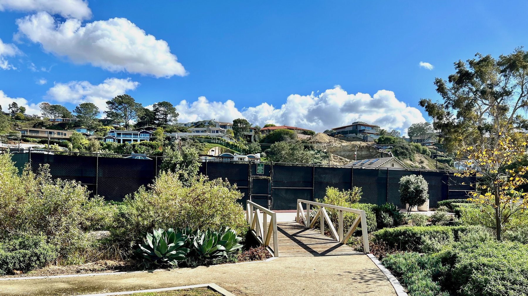 Courtyard and garden