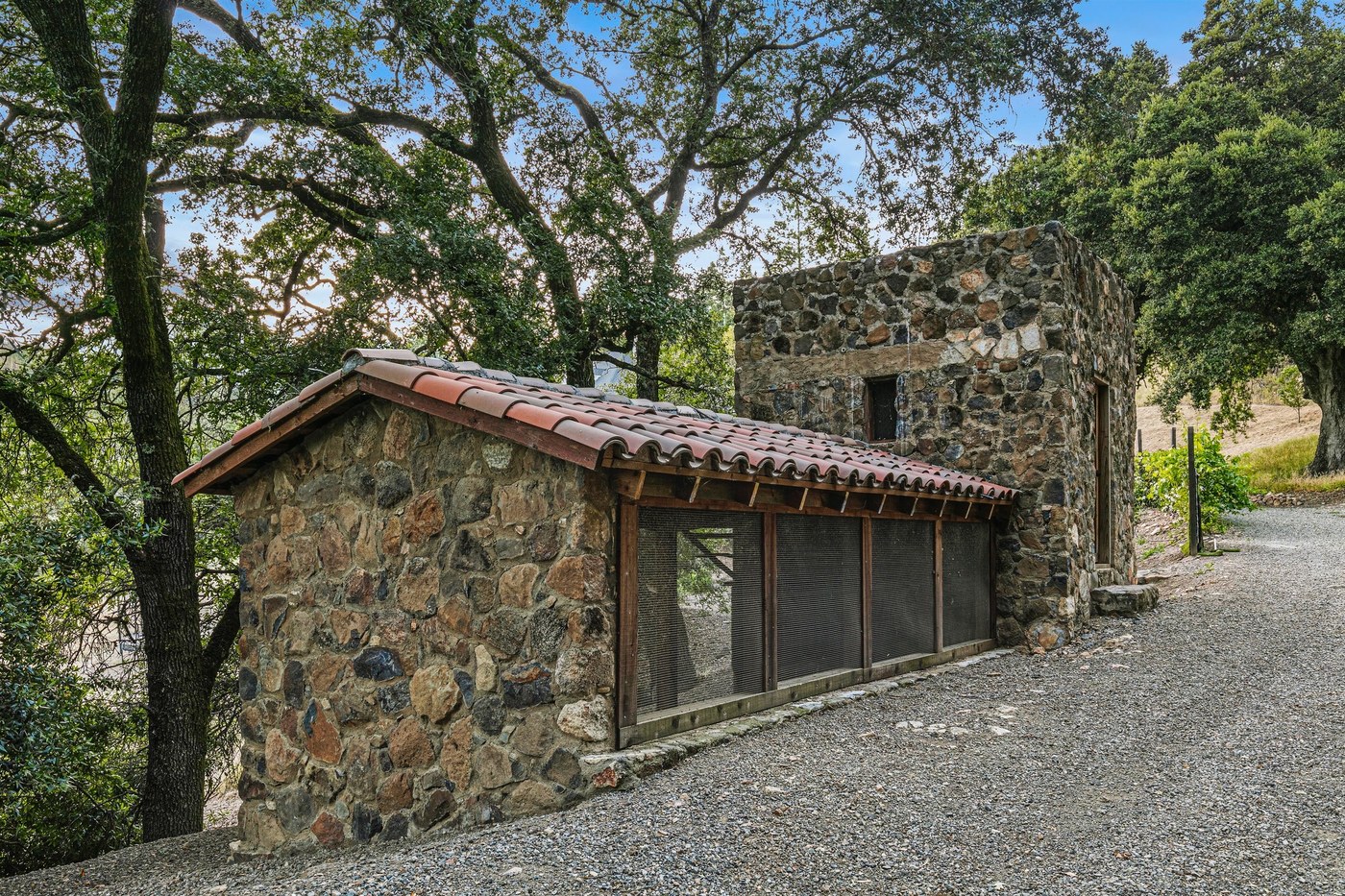 Estate entrance gate